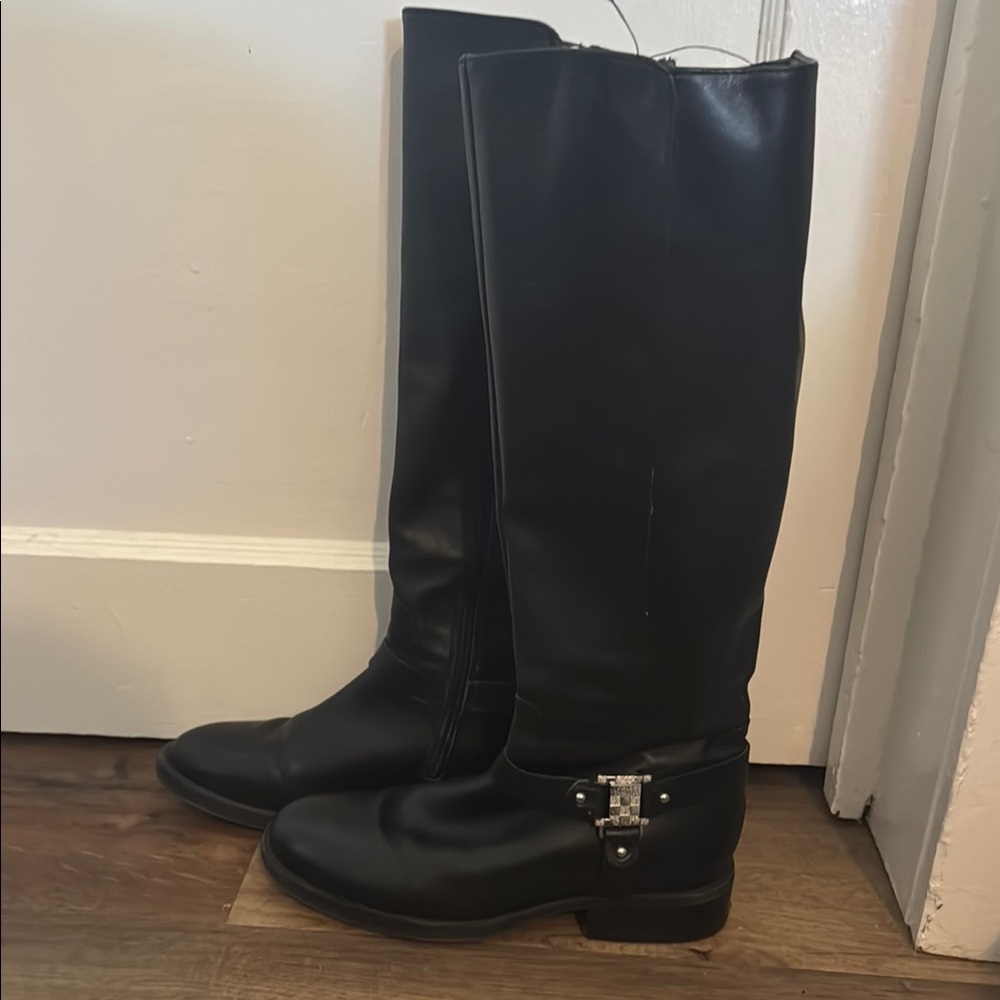 Vince Camuto Black Leather Boots